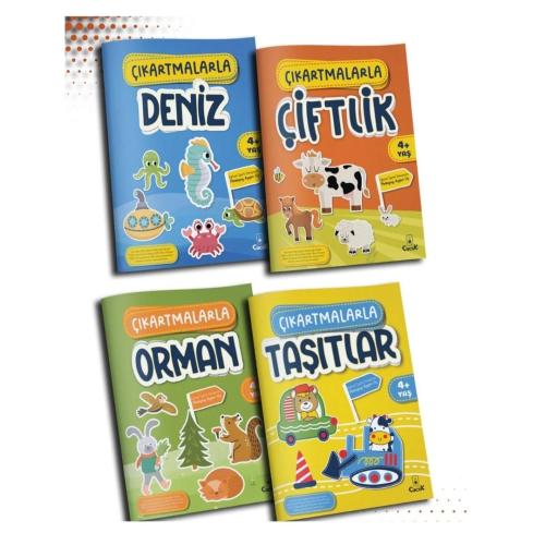 4 Yaş Çıkartmalarla Etkinlik Serisi