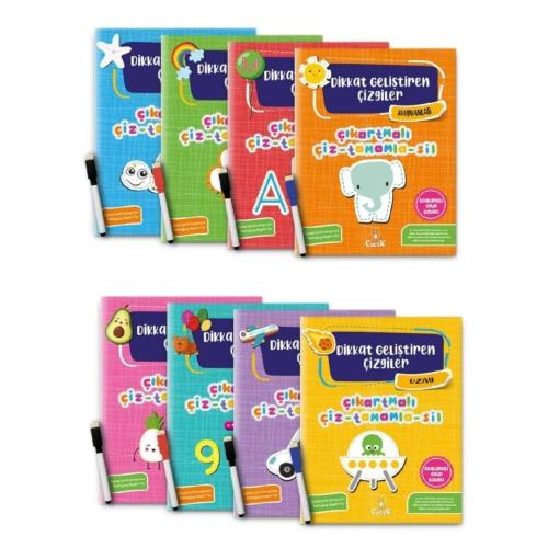3-6 Yaş Dikkat Geliştiren Çizgiler Seti